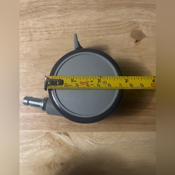 Grey Locking Caster for Training Tables - Picture 4 of 5